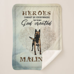 Manta Sherpa Belga Malinois - pastor belga - Maligator