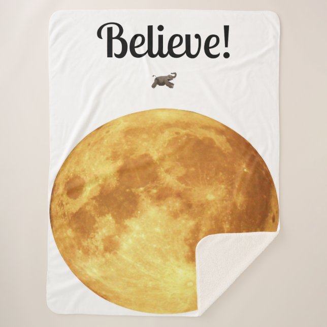 Manta Sherpa Belive Sherpa Blanket (Anverso)