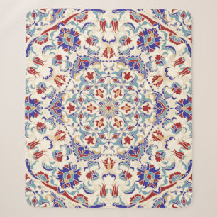 Manta Sherpa Belleza de Mandala: colorido mosaico cultural