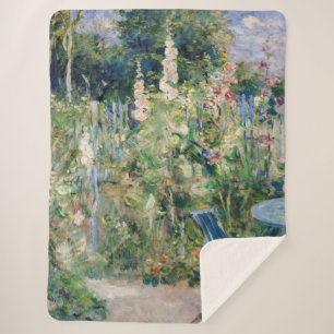 Manta Sherpa Berthe Morisot - Rosas Tremieres