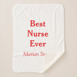 Manta Sherpa Best nurse ever medical professional paramedical d