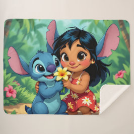 Manta Sherpa Beste Freunde fürs Leben – Lilo & Stitch  