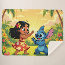 Manta Sherpa Beste Freunde fürs Leben – Lilo & Stitch  
