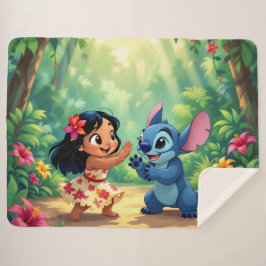 Manta Sherpa Beste Freunde fürs Leben – Lilo & Stitch  