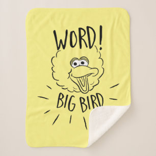 Manta Sherpa Big Bird Skate Logo - Word! Big Bird