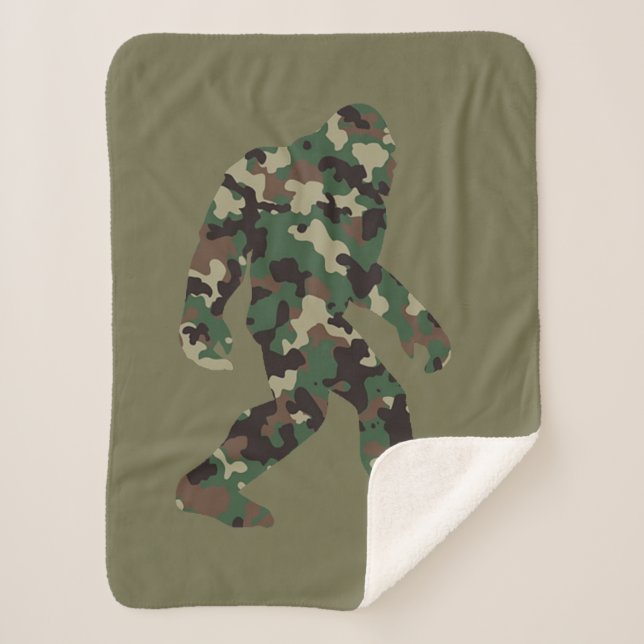 Manta Sherpa Bigfoot Sasquatch Camo (Anverso)