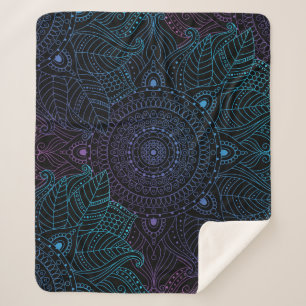Manta Sherpa Bliss árabe: Magia Mandala Oriental