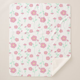 Manta Sherpa Blossoms