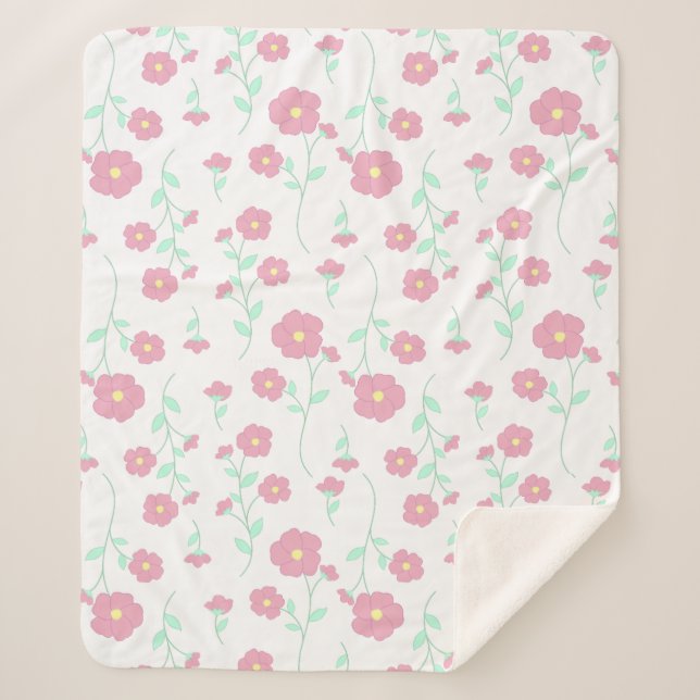 Manta Sherpa Blossoms (Anverso)