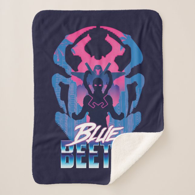 Manta Sherpa Blue Beetle Retrowave vs Graphic (Anverso)