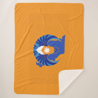 Manta Sherpa Blue Wing Alliance Missouri Rebel Blanket 