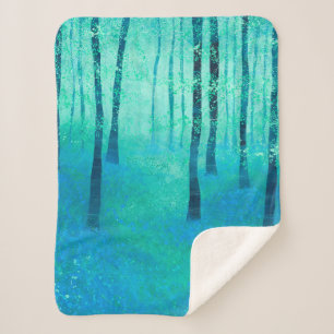 Manta Sherpa Bluebell Woodland