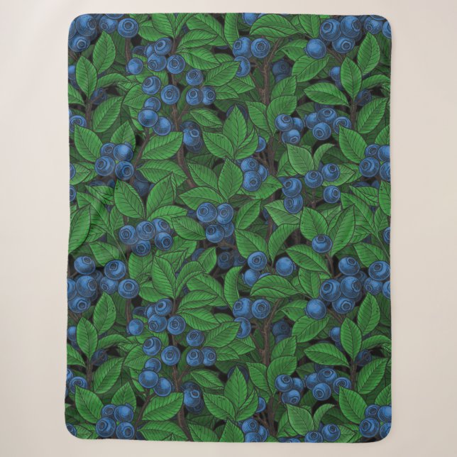 Manta Sherpa Blueberry (Anverso)