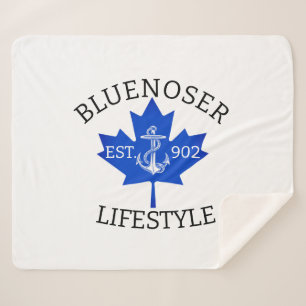 Manta Sherpa Bluenoser Lifestyle Maple leaf 902 Eh!