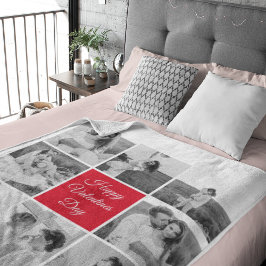 Manta Sherpa Bonita foto de pareja de compañeros de clase y Fel