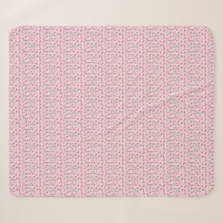 Manta Sherpa Bonito rosa: Blanqueo de sangre rubor