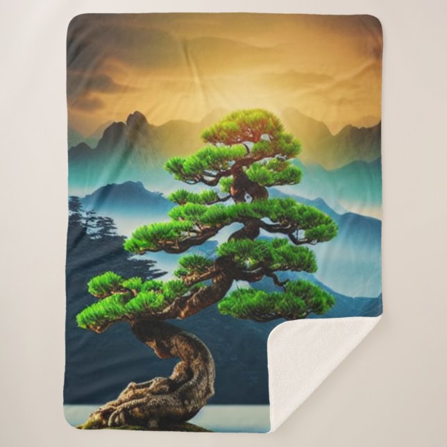 Manta Sherpa Bonsai (Anverso)