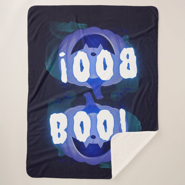 Manta Sherpa ¡Boo! (Anverso)