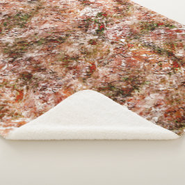 Manta Sherpa Bosque pluvial bajo algodón o roca bajo tierra