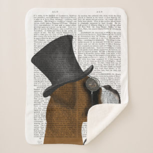 Manta Sherpa Boxer, hebilla formal y Gorra