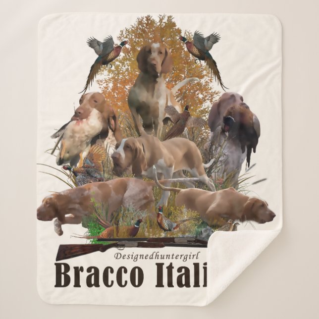 Manta Sherpa Bracco italiano (Anverso)