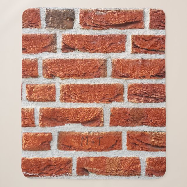 Manta Sherpa Brick wall wall background building (Anverso)