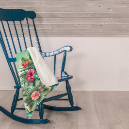 Manta Sherpa Brillantes Tropics Sherpa Blanket