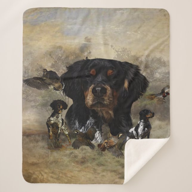 Manta Sherpa Brittany Francesa, Arte (Anverso)