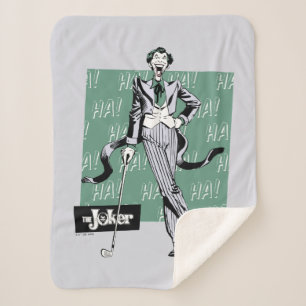 Manta Sherpa Bromista Con Club De Golf