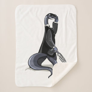 Manta Sherpa Brontosauro Vestido Como Personaje De Película.