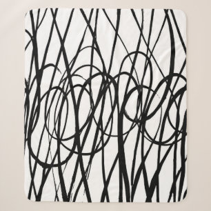 Manta Sherpa Brush abstract pattern. Grunge texture. Background