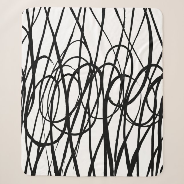 Manta Sherpa Brush abstract pattern. Grunge texture. Background (Anverso)