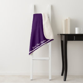 Manta Sherpa Buenos Aires Argentina Elegante Tipográfico