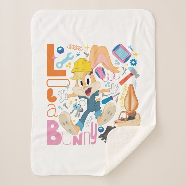 Manta Sherpa BUGS BUNNY BUILDERS™| Herramientas de trabajo para (Anverso)