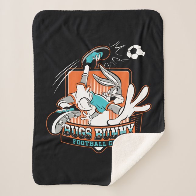 Manta Sherpa BUGS BUNNY™ Football Club Badge (Anverso)