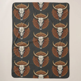 Manta Sherpa Bull Skull