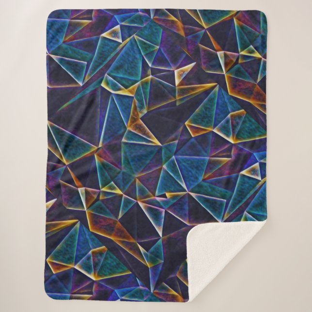 Manta Sherpa Burbujas rotas (Anverso)