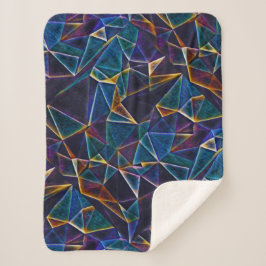 Manta Sherpa Burbujas rotas Sherpa Blanket