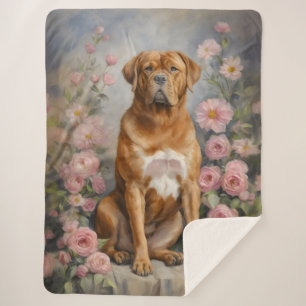Manta Sherpa Burdeos Francés Mastiff Dog