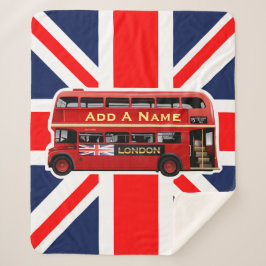 Manta Sherpa Bus Red London Doble Decker