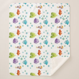 Manta Sherpa Caballo de mar