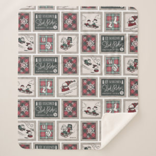 Manta Sherpa Cacahuetes   Antiguo Patrón De Modas De Sleigh Rid