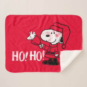 Manta Sherpa Cacahuetes Bellezas de resonancia de Snoopy y Wo
