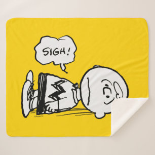 Manta Sherpa Cacahuetes   Charlie Brown ha caído