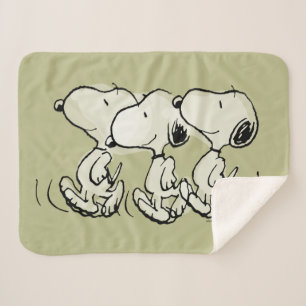Manta Sherpa Cacahuetes   Escala de Snoopy