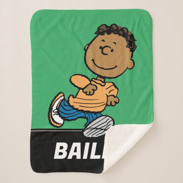 Manta Sherpa Cacahuetes | Franklin Running (Anverso)