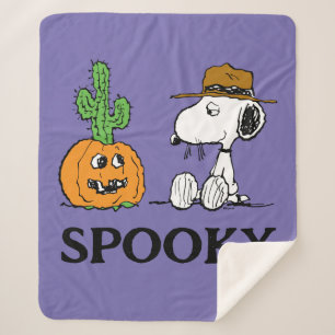 Manta Sherpa Cacahuetes   Halloween del Desierto de Spike