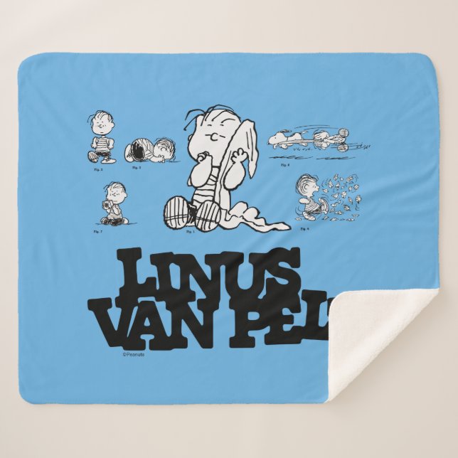 Manta Sherpa Cacahuetes | Linus (Anverso (horizontal))