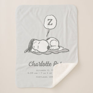 Manta Sherpa Cacahuetes   Nap Snoopy