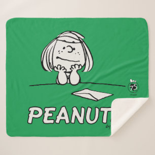 Manta Sherpa Cacahuetes   Peppermint Patty Thoughts